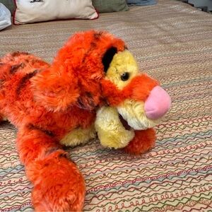 Classic Tigger Pooh Friends Orange Yellow Black Disney Store Plush 14” Lovey